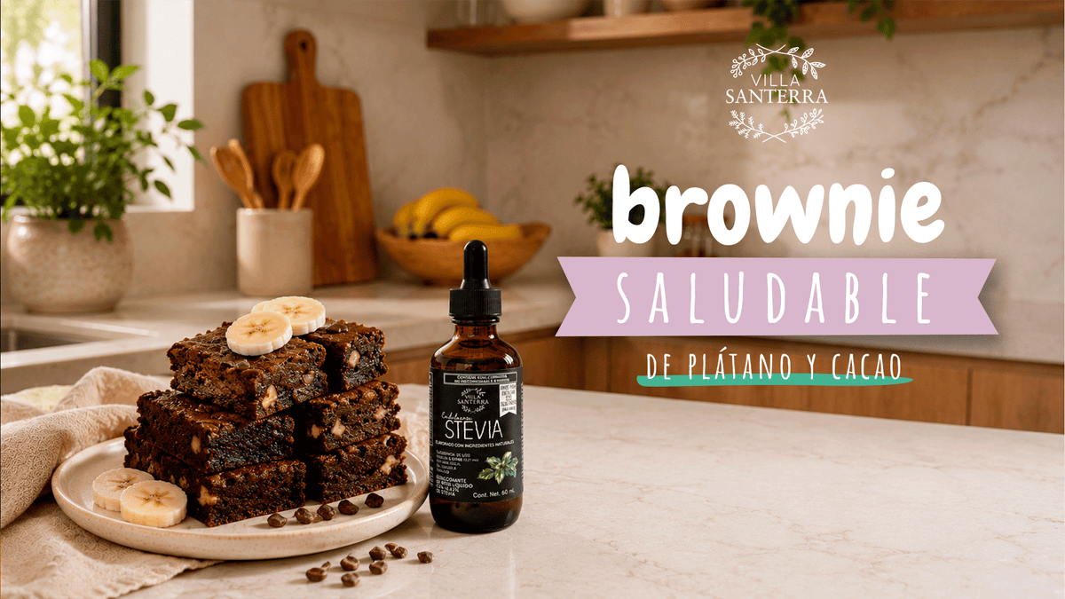 Brownie saludable: disfruta el chocolate sin azúcar