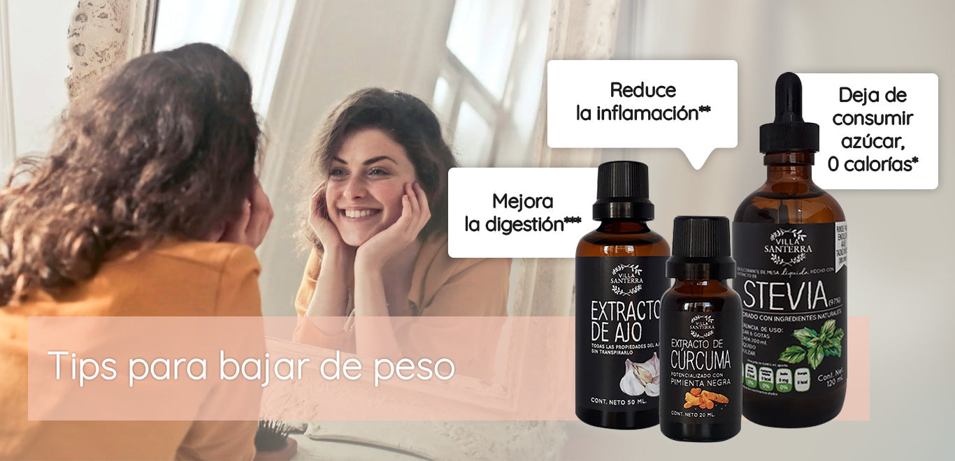 Tips para bajar de peso