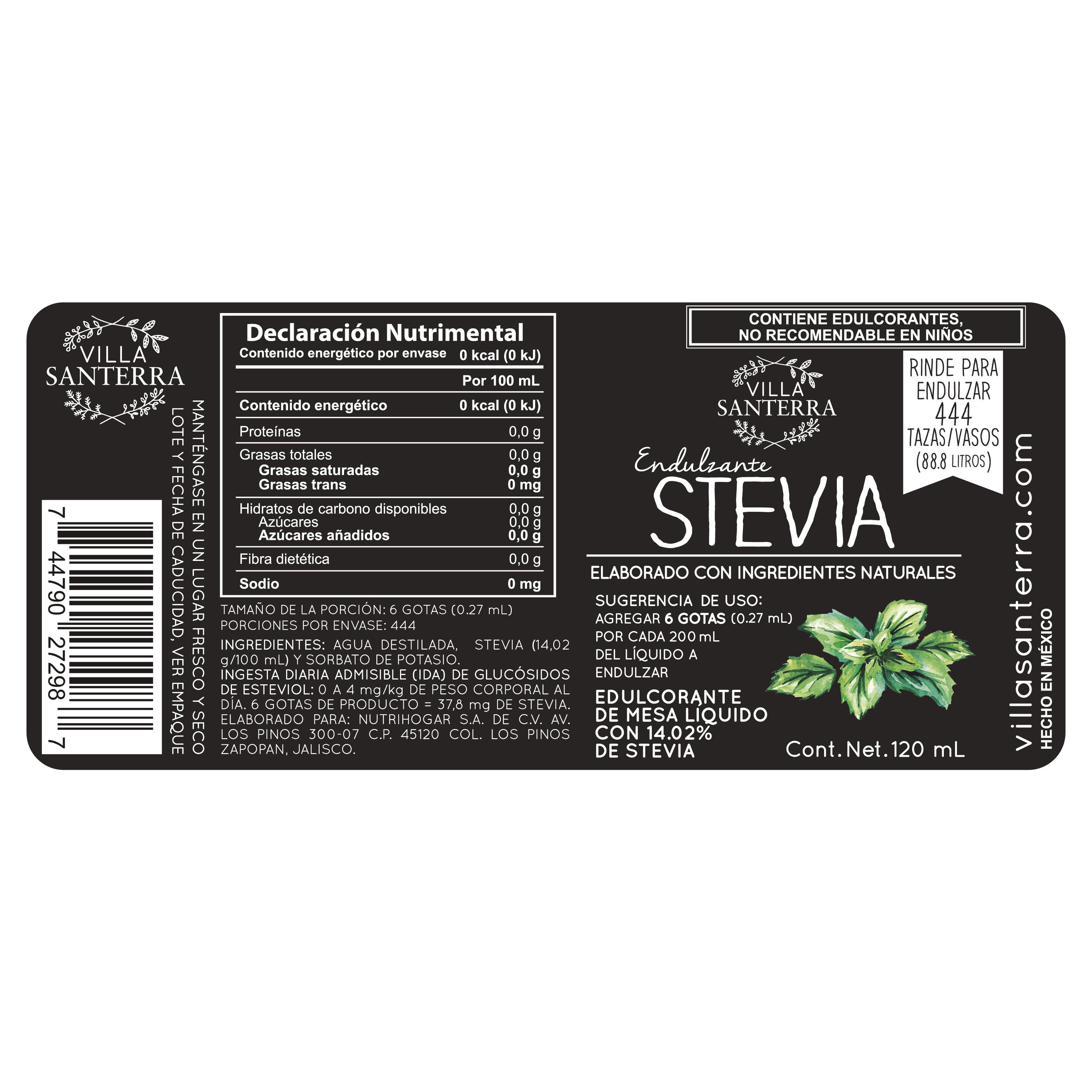 Stevia Líquida
