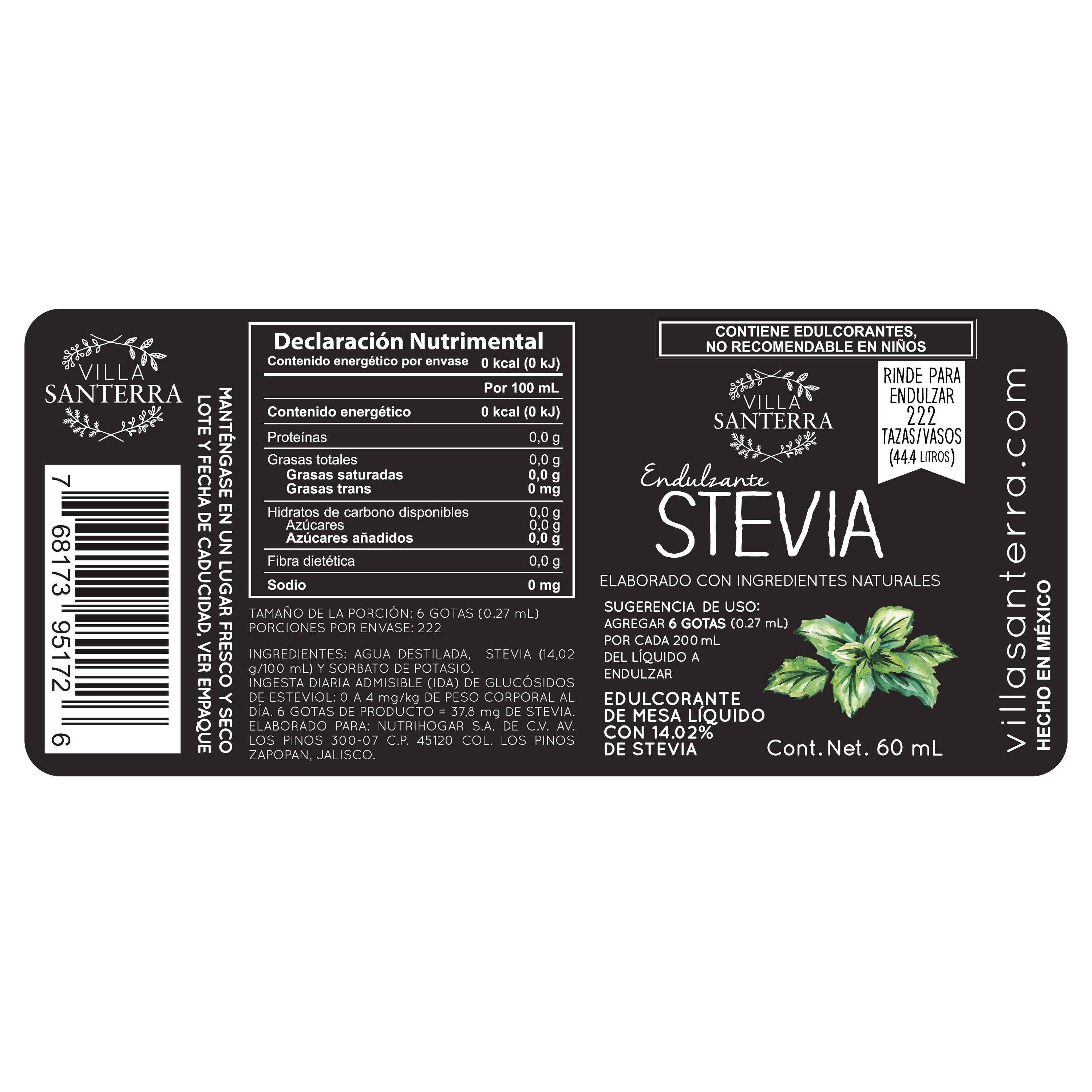 Stevia Líquida 60ml