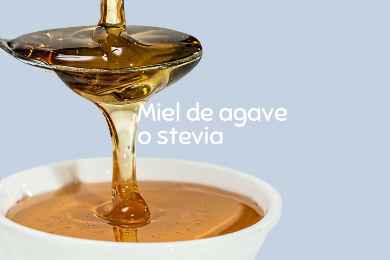 Miel de agave vs. Stevia