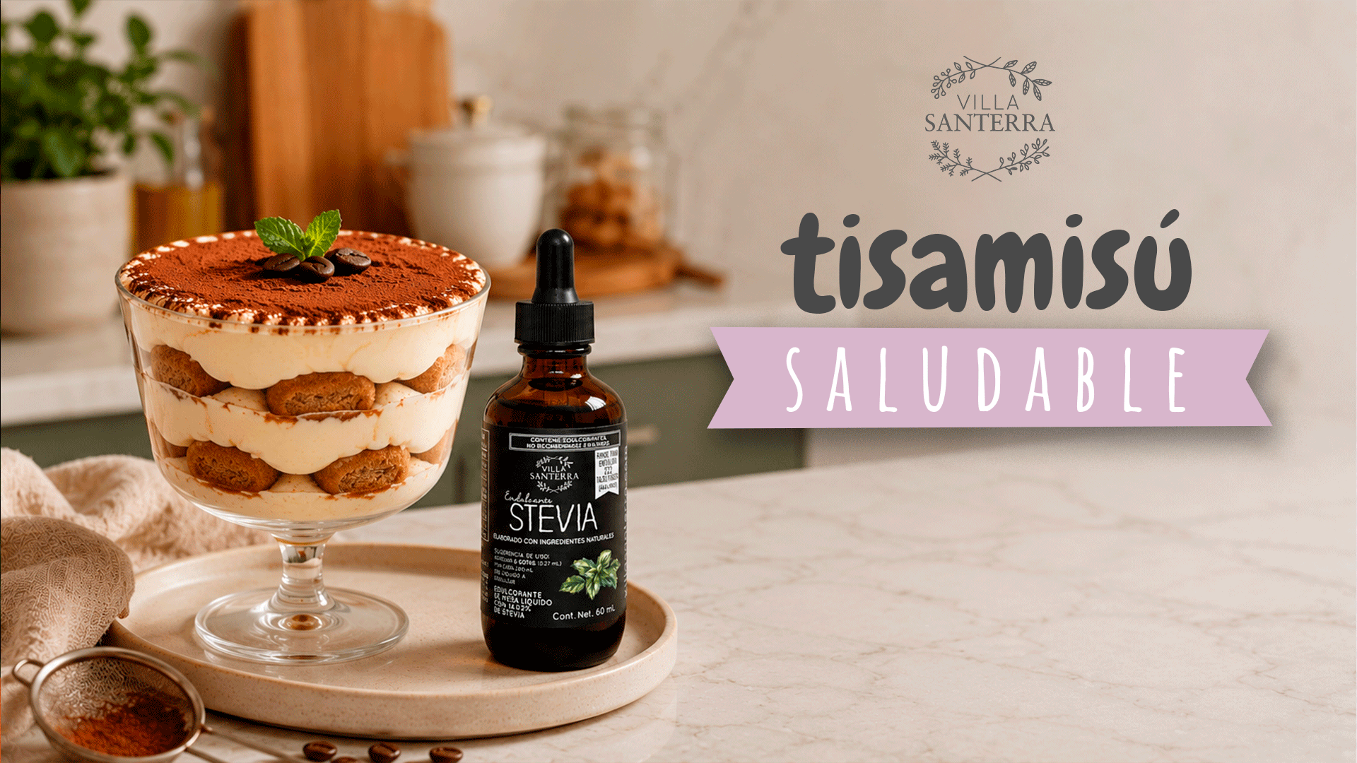 Tiramisú saludable: disfruta un clásico con menos azúcar