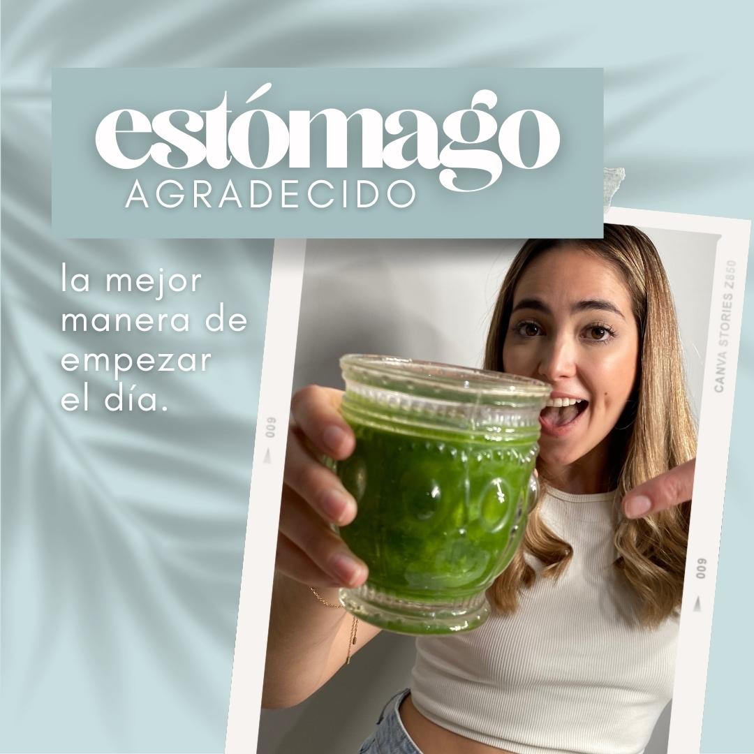 Receta  estómago agradecido