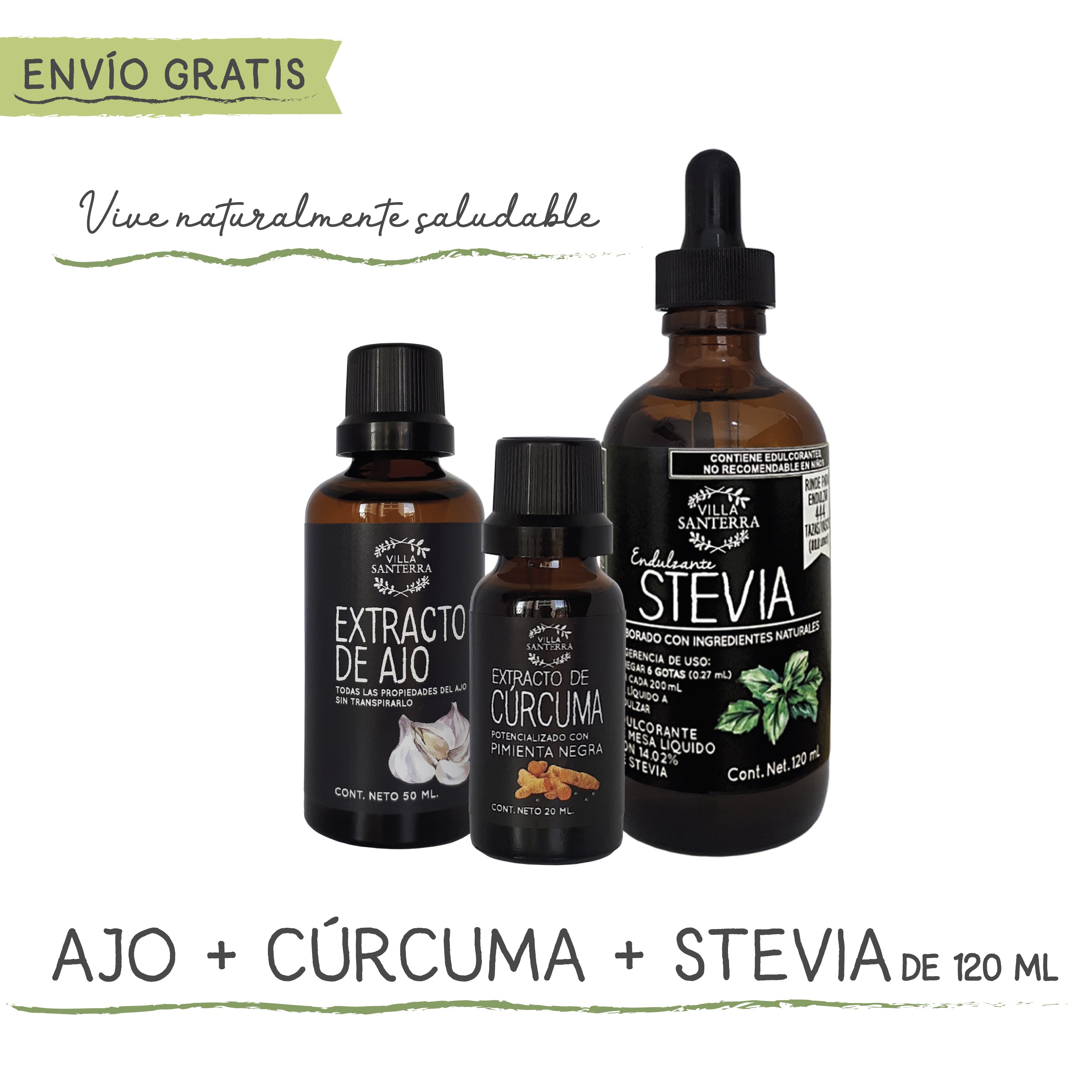 Kit Naturalmente Saludable + Envío Gratis